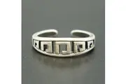 Ancient Silver vintage classy antique style ring suit size 5 6 7 8 9