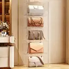Side-opening Stackable Shoe Cabinet High Transparency Display Shoe Rack Home