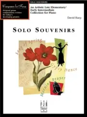 FJH DAVID KARP SOLO SOUVENIRS MUSIC BOOK PIANO SOLO COMPOSERS IN FOCUS BRAND NEW