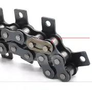 1.524M 08B-1 Roller Chain 1/2" Drive Chain Ears Hole 6.5mm +Lock Link