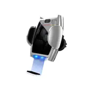 15W LED Infrared Induction Fast Charging Wireless Charger Car Holder For iPhone 8Plus XS 11Pro Huawei P30 Pro Mate 30 5G S10+ Note 10