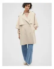 [Seed Heritage] Trench Cape in Oat