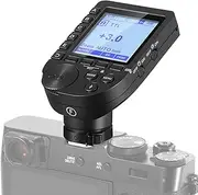 NEEWER Upgraded QPRO-F TTL Wireless Flash Trigger Compatible with Fujifilm 1/8000s HSS Slanted Large Screen 5 Group 9 Customizable Functions for Q4 Q3 Q300 Z2 Z1 Z760 NW760 S101-300W PRO/400W PRO