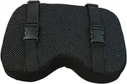 Oshhni 1 Piece Rowing Machine Seat Cushion Pad Rower Accessories Durable Memory Foam Washable Non Pad for Exercise Indoor Adult Athlete