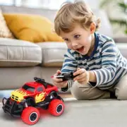 4-Way Remote Control Mini Monster Truck Durable Mini RC Off-Road Car RC Vehicle