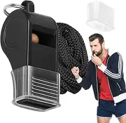 Basketball Whistle,Gym Whistle - Loud Clear Sound Safety Noisemaker Equipment for Outdoor Hunting Volleyball