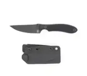 NEW WPS Warrior Poet Society Disciple Black Fixed Blade Knife