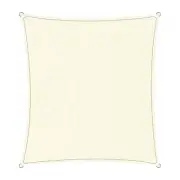 Wallaroo Waterproof Outdoor Shade Sail Canopy Sun Cloth Square 4x4M