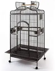 Grande Open Roof Parrot Bird Aviary Cage (Medium)