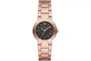 Emporio Armani Ladies Rose Gold Quartz Wristwatch Mod. GRETA 32mm, Water Resistant 5 ATM
