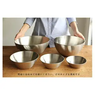 柳宗理 SORI YANAGI 日本製不鏽鋼調理盆 (13/16/19/23/27cm) 料理盆 沙拉缽 備料盆 霧面