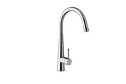 VITO BERTONI NUOVA CALARE Round Kitchen Mixer Tap Lead Free - Gooseneck - Chrome