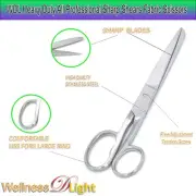 Heavy Duty All Stainless Steel Shears Craft Scissors Tailor Scissors 7'' Sliver