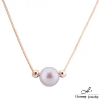 在飛比找momo購物網優惠-【Hommy Jewelry】Pure Pearl Pink