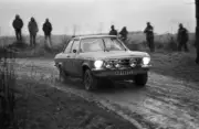 Gunnar Blomqvist Ingelov Blomqvist Opel ascona 1972 Rally Car Old Photo