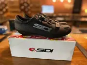Sidi Sixty Men's Road Cycling Shoes, Black, Size 45