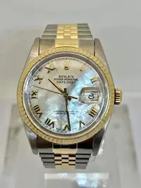 在飛比找Yahoo!奇摩拍賣優惠-國際精品當舖  ROLEX 勞力士  手錶型號：16233G