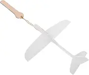 Kisangel DIY Foam Airplane Glider Handpainted Canvas for Beginner-Friendly Flying Toys