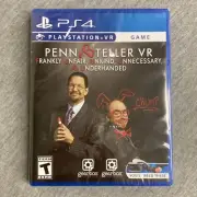 Penn And Teller VR Frankly Unfair Unkind (Sony PlayStation 4, 2019) PS4-PSVR