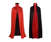 Cape, unisex adult cape with hood, Halloween Christmas cape, vampire witch cape, cosplay costume, children's cape, hooded cape for Halloween, Christmas