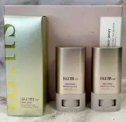 SU:M37 SUM37 Sun-away Velvet Sun Stick 18g x 2ea + Cleansing water set, KBeauty