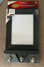 Command Dry Erase Message Center, Slate, 1 Wall Organizer, 8 Strips