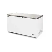 AG Stainless Lid Chest Freezer - 450 Litres