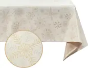 Fancy Metallic Yarn Jacquard Snow Flake,Sparkling Gold & Silver Lurex Woven Snow
