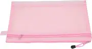 10 Pack Double-Layer Mesh Zipper Pouch Bags with Label Pocket, Toys Storage Bags Board Game Storage Puzzle Storage Pouch Document Bags Nylon A4 Zipper Mesh Bags for School Office