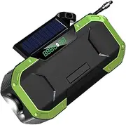 MERRYHAPY Solar Radio Hand Crank Solar Crank Radio Emergency Radio Emergency Crank Radio Survival Radio Emergency Power Banks Survival Gear and Equipment abs