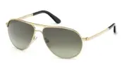 JAMES BOND 007 SKYFALL TOM FORD Marko Aviator Gold Sunglasses TF 144 28P FT 0144