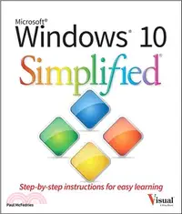 在飛比找三民網路書店優惠-Windows 10 Simplified