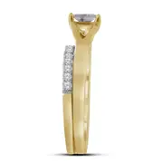 1 CTW-Diamond 3/4CTW-CPR BRIDAL SET