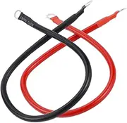ALAGPNPMZH XT60 to M8 O Ring Terminal Plug Connector Cable 10AWG Charger Side Power PVC Insulation Compatible with Car Ship Household Battery Heater Components
