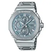 G-Shock Full Metal Chronograph Stainless steel Silver blue Watch GMC-B2100AD-2A