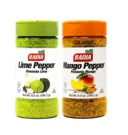 Combo Badia Lime & Mango Pepper Seasoning /Sazon/Pimienta/Limon/Mango Tropical