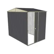 Build-a-Shed 2.3 x 1.5 x 2.3m Gable Single Sliding Side Door Shed - Grey