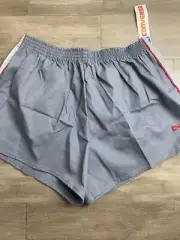 VINTAGE 60s 70s Converse Track Gray Shorts Made In USA Size Xl New Deadstock