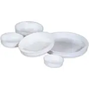 Plastic End Caps for Mailing Tubes, 3 Inch Diameter, White ( 100 Per Case )