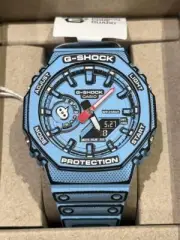 Casio G-SHOCK MANGA THEME GA-2100MNG-2AJR Men's Watch Octagon Blue