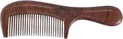 GRARRO Unisex Sandalwood Comb Women Men Home Travel Wood Anti-Static Fine-Tooth Comb Wooden Handles Hair Comb