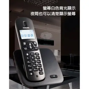 PHILIPS飛利浦 DCTG1862B/96 數位電話 無線電話 子母電話 中文顯示 電話 蝦皮直送 現貨