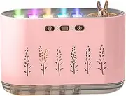 Humidifiers for Home | 7-Color RGB Light Dehumidifier for Drying Clothes | Humidifier for Bedroom | Large Capacity 700ml Tank Air Purifier for Room, Home, Nursery
