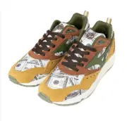 MIZUNO 24KARATS MITA SNEAKERS CONTENDER OLIVE BROWN WHITE D1GG210501 US 10.5