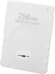 Commemorative Card of The 256 MB Portable Game for The Data Console, Higher Capacity Storage Rapid Access Rate for All (White)