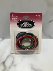 Vtg 1995 Vidal Sassoon 18 Pcs Ponytailers #12208
