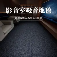 在飛比找松果購物優惠-現代簡約風格影音室地毯家用樓層減震吸音地墊 (3.3折)