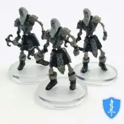 Skeletal Sentinel x3 - Snowbound #5 D&D Icons Realms Skeleton Miniature