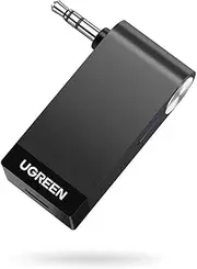 UGREEN Wireless Bluetooth 4.1 Music Audio Receiver Adapter with Mic & Batery - Black (30348) (V28-ACBUGN30348)