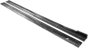 8PCS 2m Universal Side Skirt Extension Rocker Plate Lip Separator Bumper Compatible For BMW Compatible For Benz C Compatible For Toyota Compatible For VW Compatible For Audi Compatible For Honda(Carbo